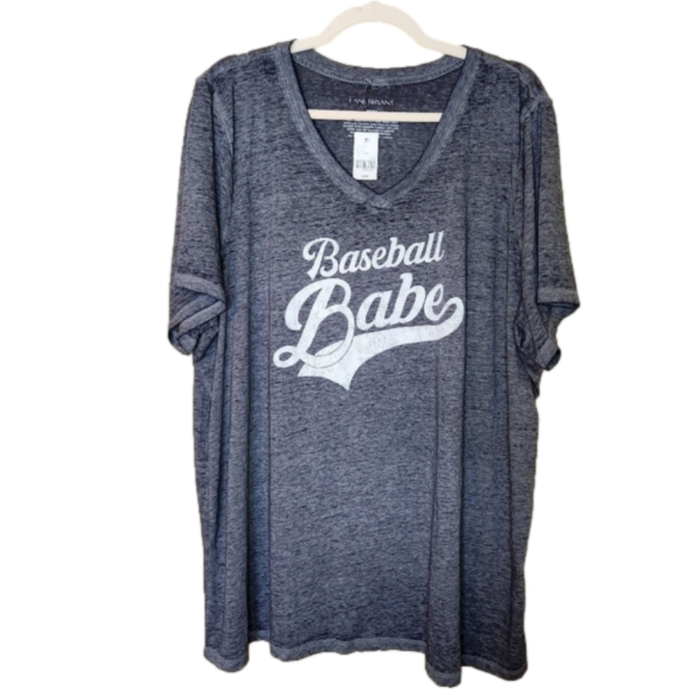 LANE Bryant Baseball Babe t-shirt Size 22/24 NWT